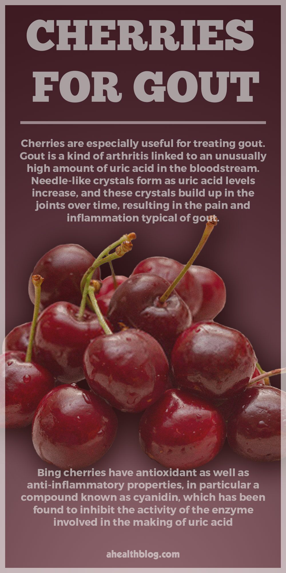 Are Cherries Good For Gout