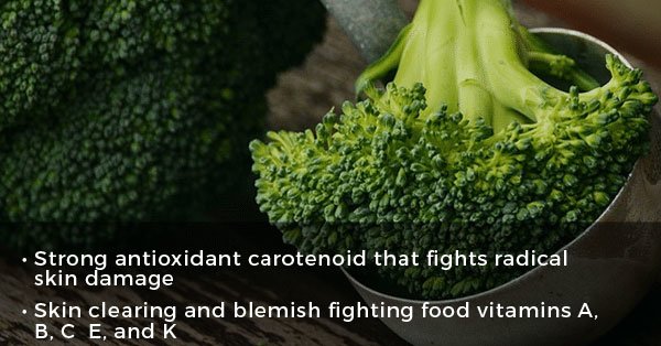 Broccoli for skin