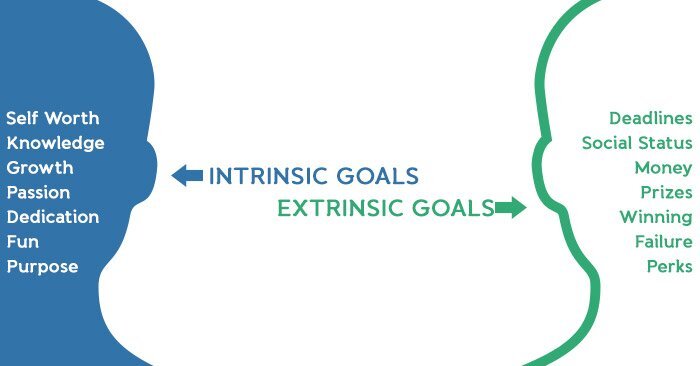 Choose intrinsic over extrinsic goals to help prevent depression