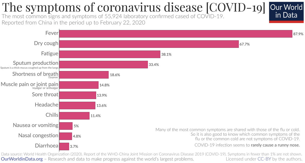 Coronavirus Symptoms Covid 19