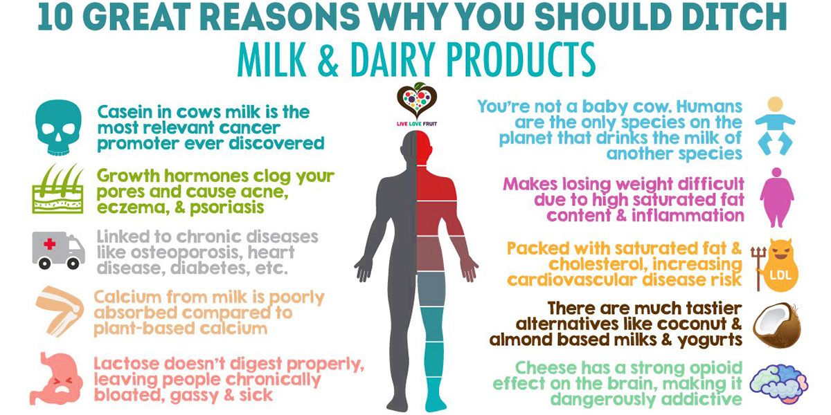 Dairy Products Can Cause Inflammation