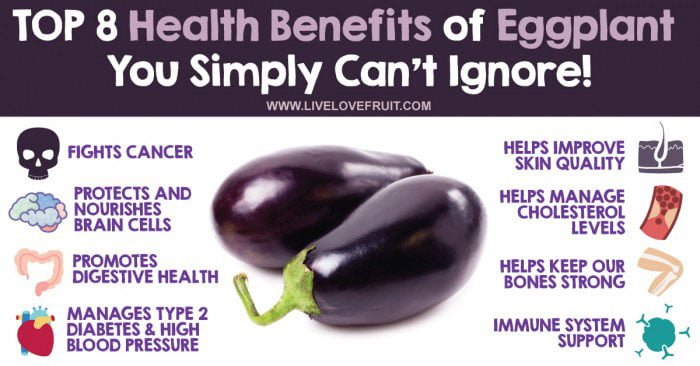 health benefits of eggplant